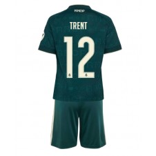 Real Madrid Alexander-Arnold #12 Bortaställ Barn 2026-27 Korta ärmar (+ Korta byxor)
